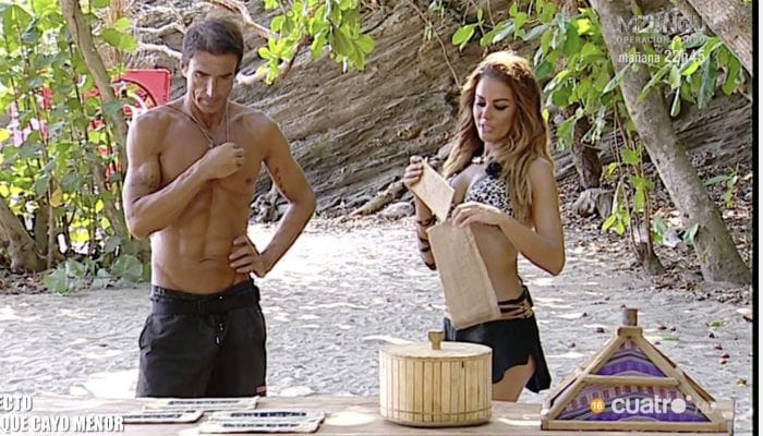 Hugo Sierra y Lara en un momento del programa de Supervivientes