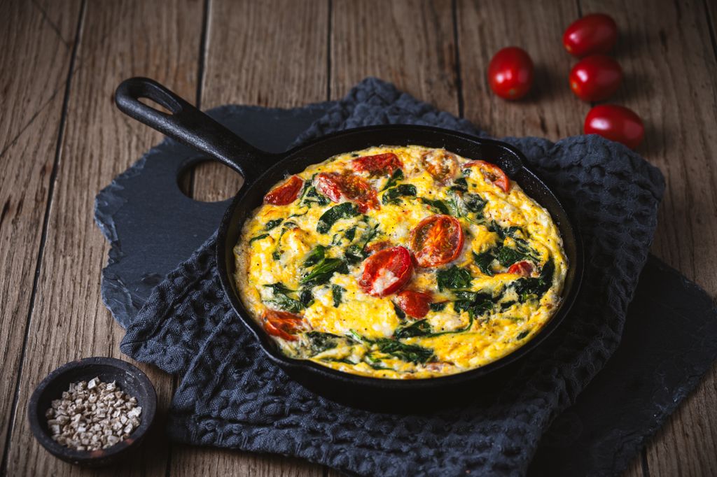 La 'fritatta' es la versión italiana de nuestra tortilla.