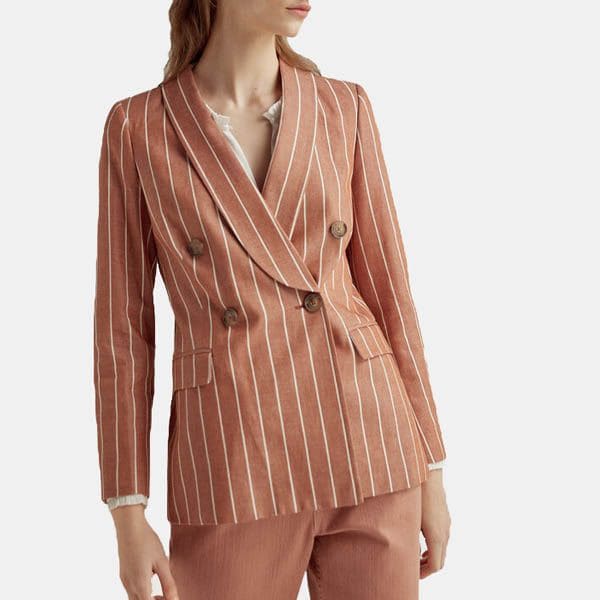 blazer entallada cortefiel