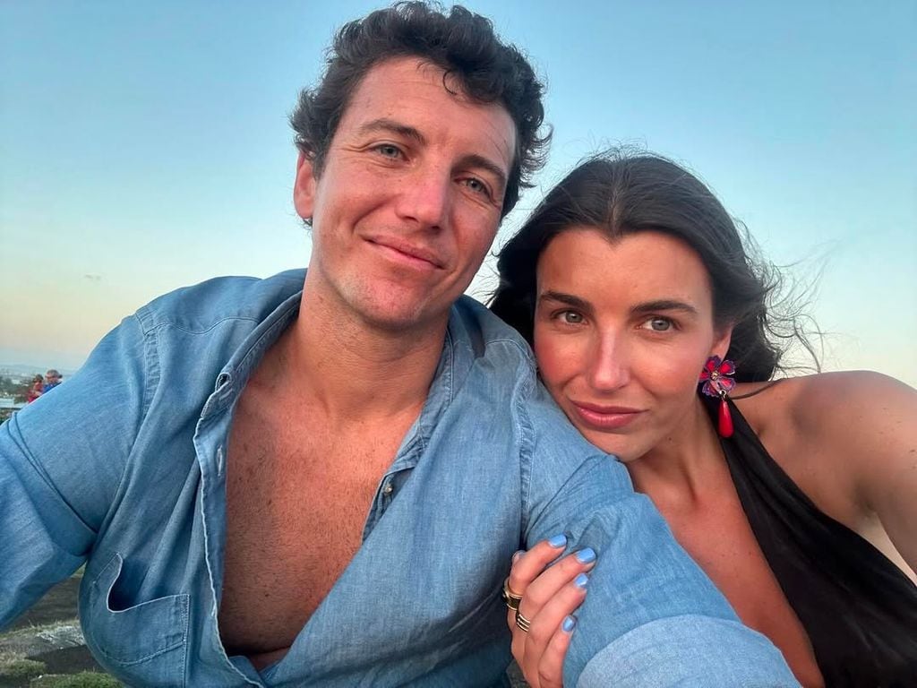 Patricia Cadaval y su novio Pablo