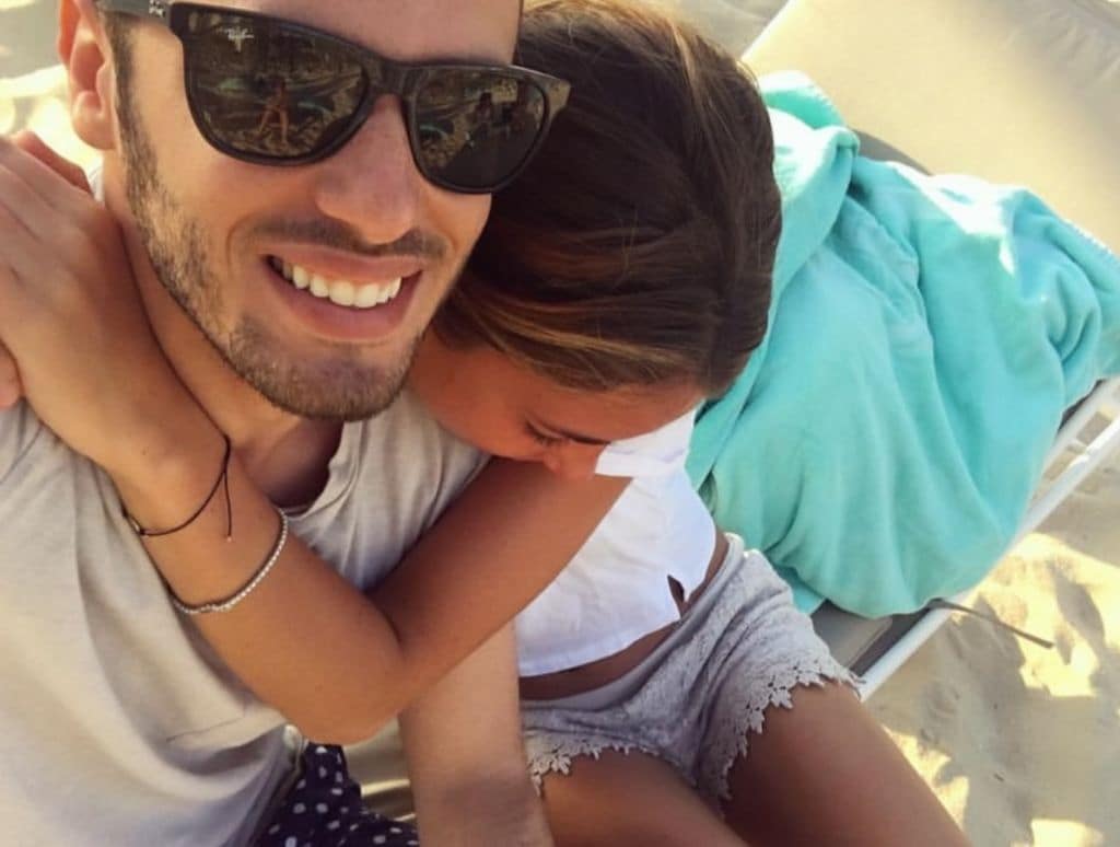 La modelo italiana ha publicado esta foto con su hermano para felicitarlo