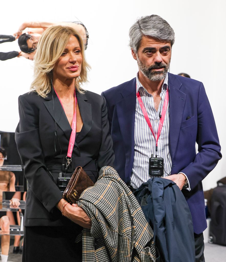 Susanna Griso y Luís Enríquez Nistal en ARCOmadrid