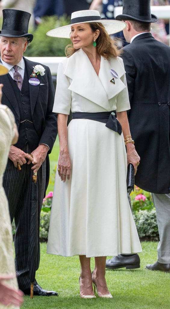 Isabelle de la Bruyère en el tercer día de Royal Ascot, 2026.