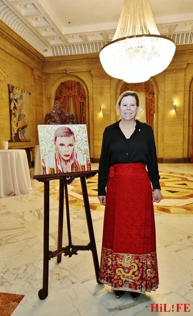 Kalina de Bulgaria en la de los premios Mujeres Empresarias del
Año 2025 