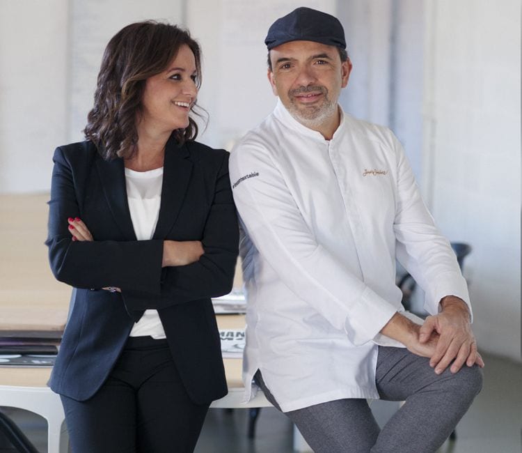 Marián Martínez y Jesús Sánchez