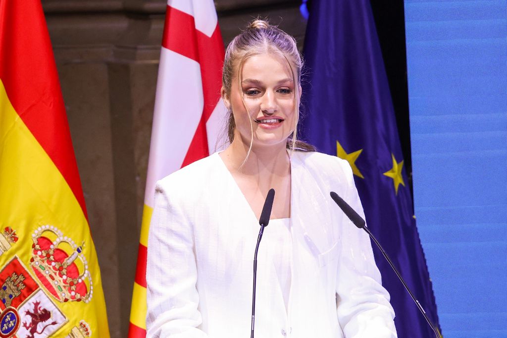 La princesa Leonor toma la palabra en los Premios Princesa de Asturias 2026