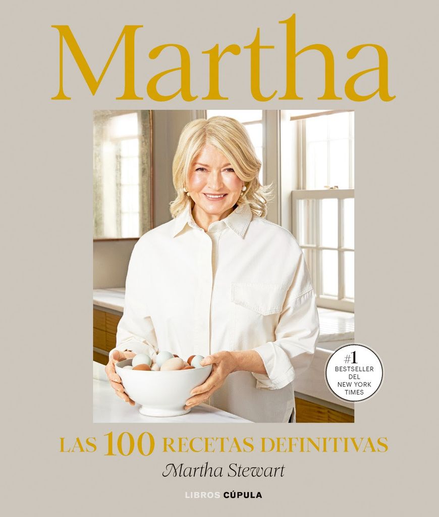 Portada del recetario, editado por Libros Cúpula. 