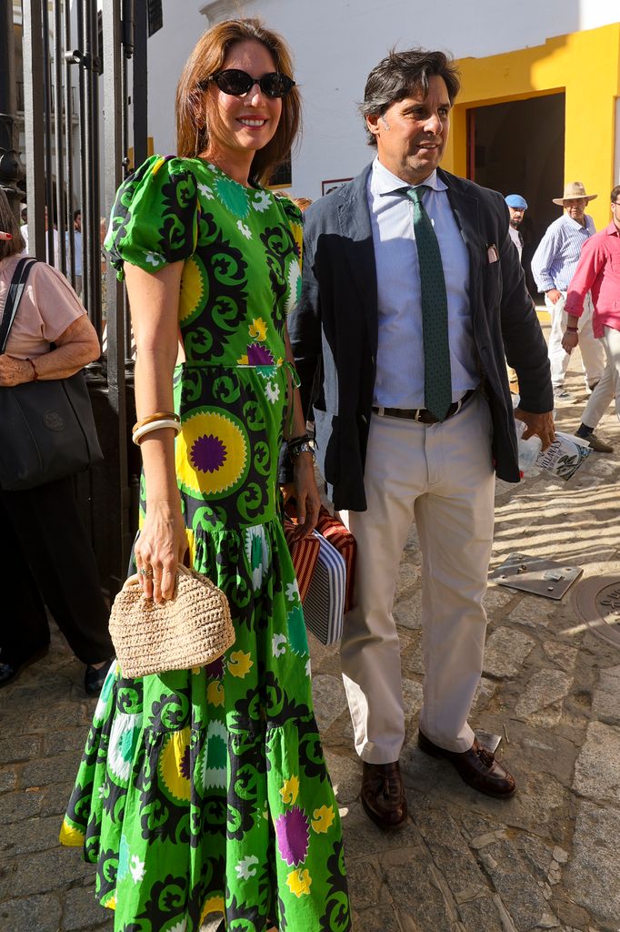 Francisco Rivera y Lourdes Montes durante una corrida de toros en Sevilla