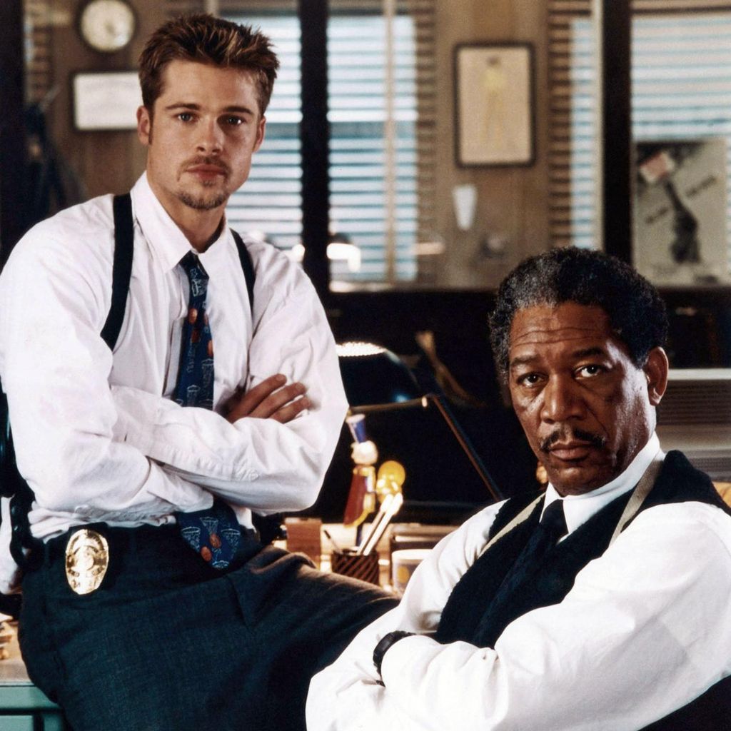 BRAD PITT Y MORGAN FREEMAN HOLA4099
