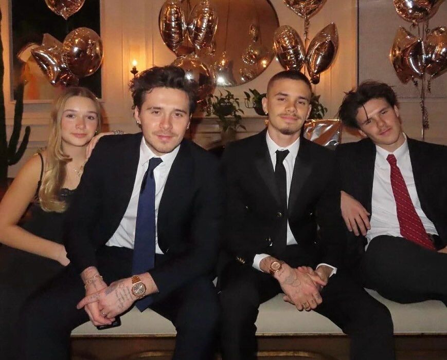 Los hijos de Victoria y David Beckham