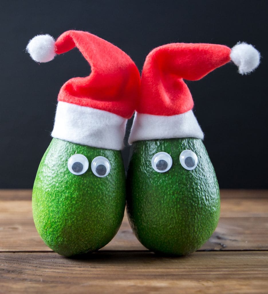 El aguacate también puede convertirse en ingrediente de recetas navideñas.