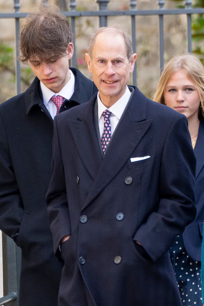 La familia real británica asiste al servicio de maitines de Pascua de 2026 en la capilla de San Jorge