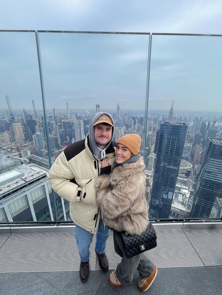 La pareja en Nueva york