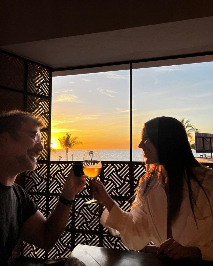 Alejandro Fernández y su hija América