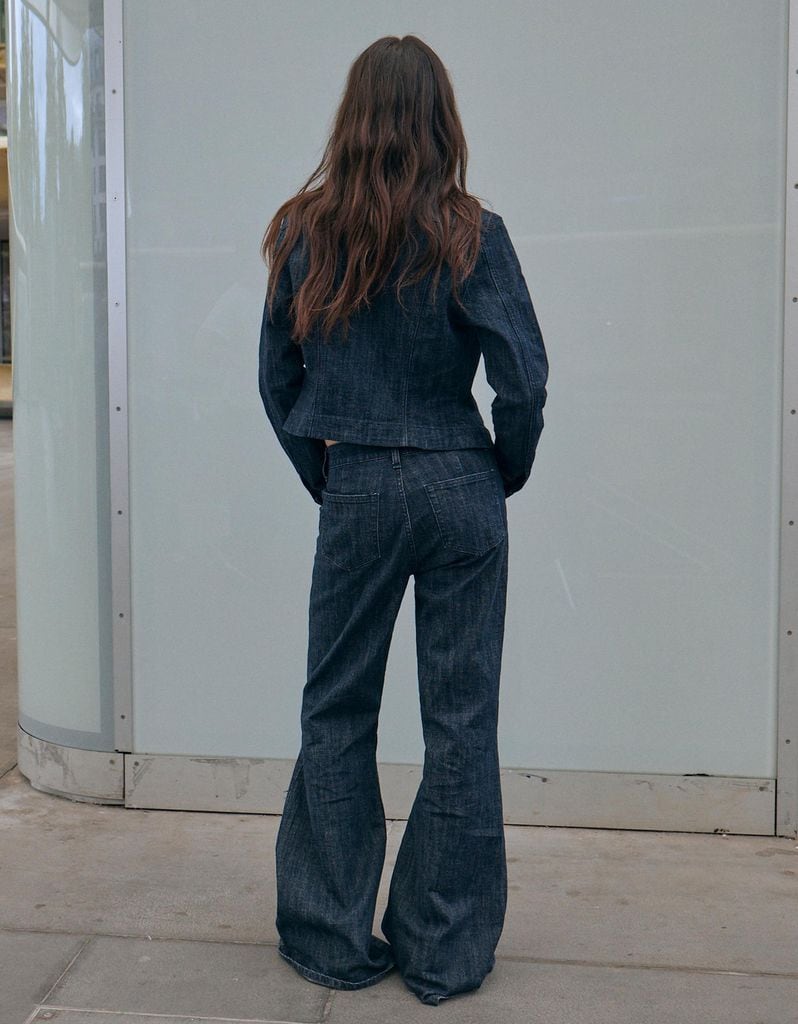 jeans campana bershka