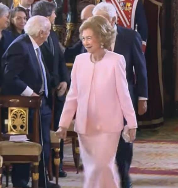 La reina Sofía recibe el Toisón de Oro