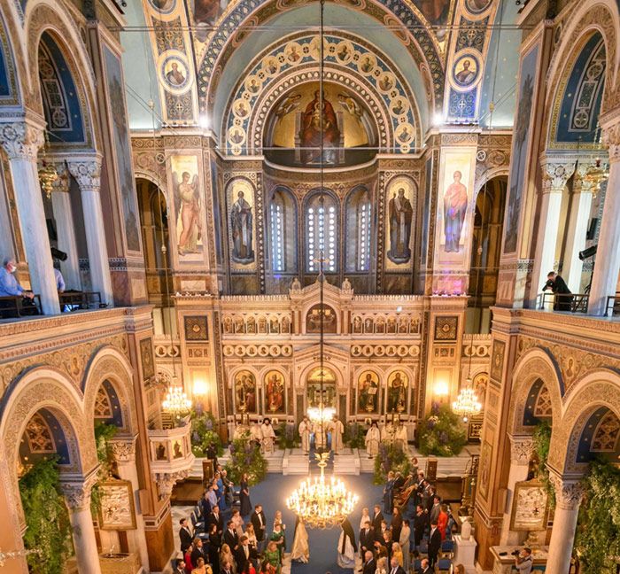 Interior de la catedral de Atenas