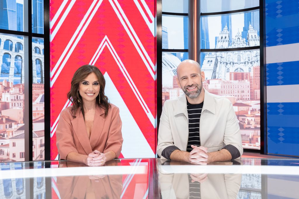 Marta Flich y Gonzalo Miró, presentadores de 'Directo al grano'