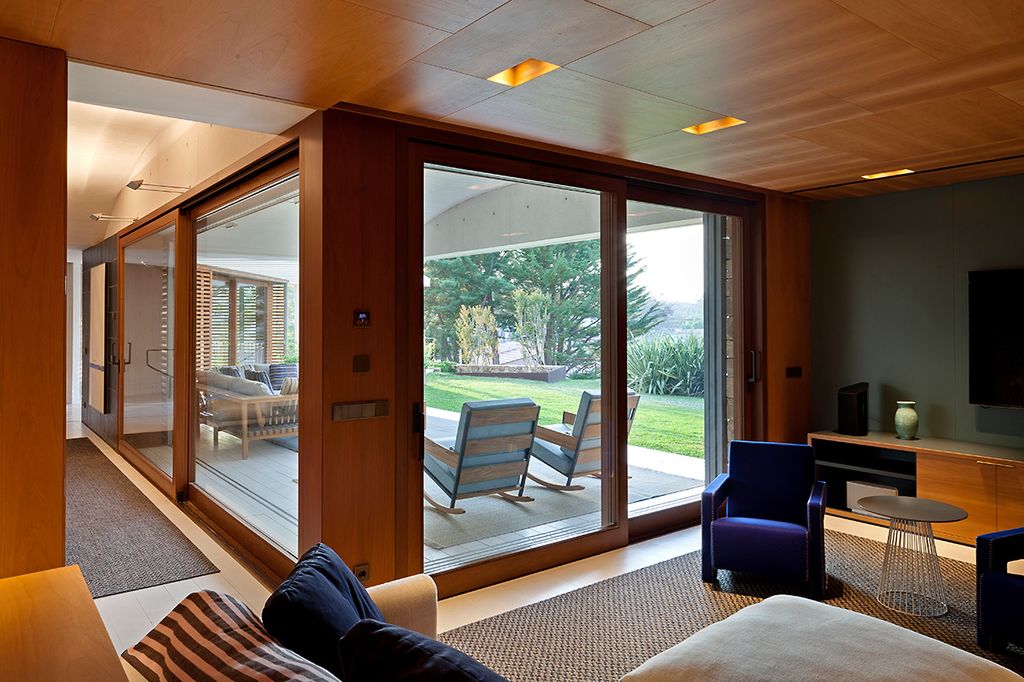 Salón de una casa en la Costa Brava