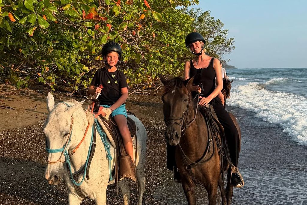 Ivanka Trump en Costa Rica con sus hijos