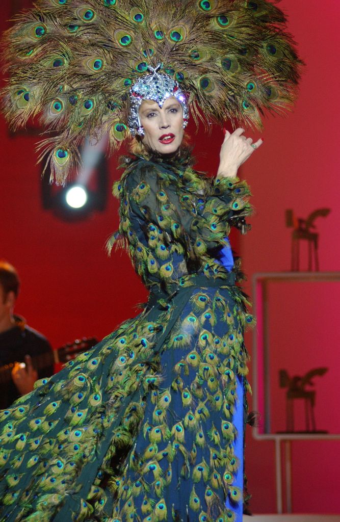 María Jiménez en la 49ª edición de los Premios Ondas en el Teatro Tívoli. Barcelona, 28 de noviembre de 2002