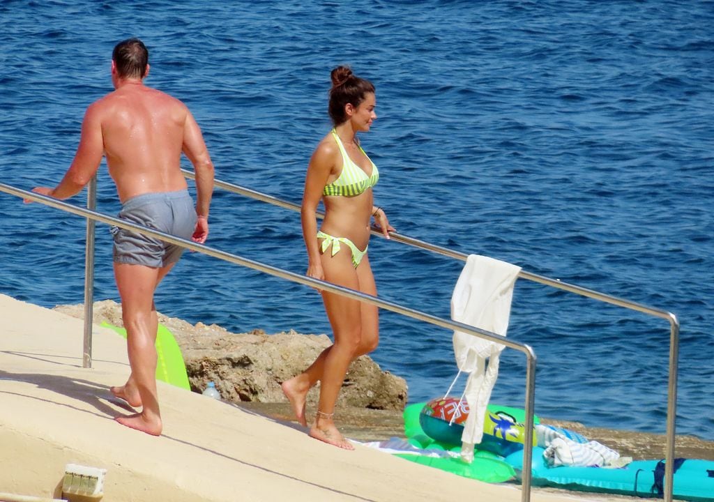 Lara Álvarez, de vacaciones en Mallorca. 1 de agosto de 2024