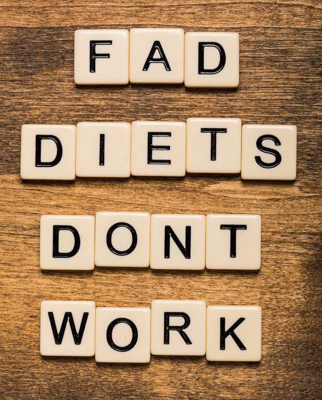 Letras 'scrabble': las dietas milagro no funcionan