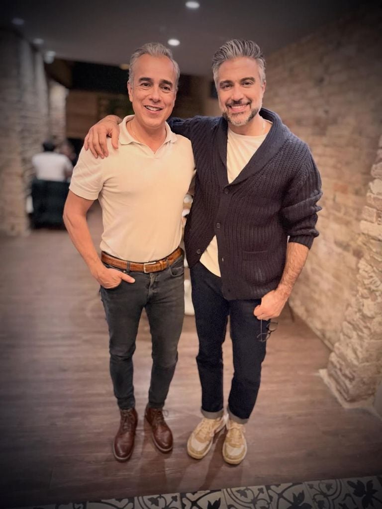 Jaime Camil y Jorge Enrique Abello