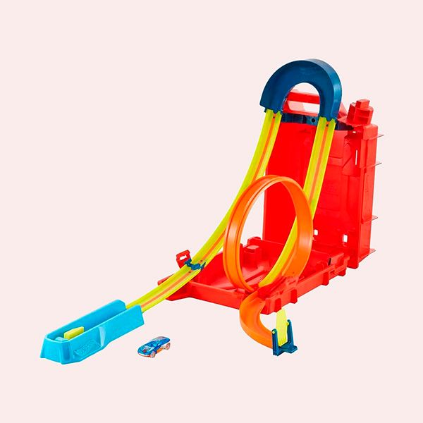Hot Wheels Track Builder Caja Lata de Gasolina