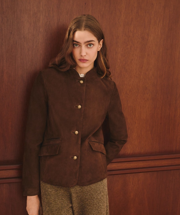 Cazadora de piel otoño/invierno 2025-2026 El Corte Inglés 