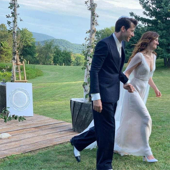 Grace Gummer y Mark Ronson