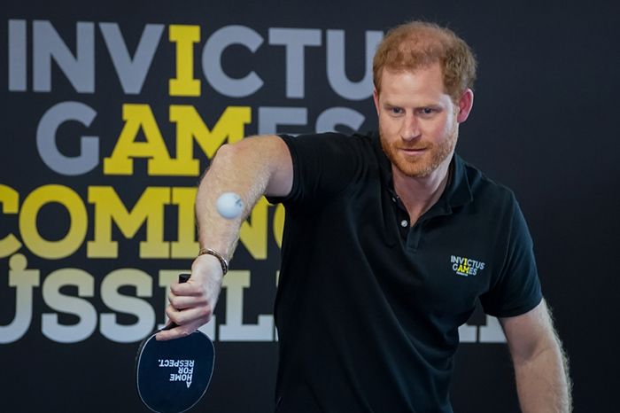 El príncipe Harry en los Juegos Invictus de La Haya