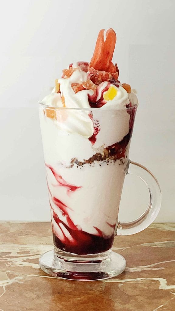 Helado de fresa de La Magdalena de Proust