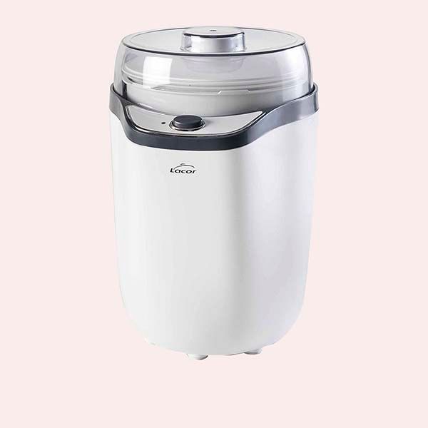 Lacor 69246 Yogurtera, Tapa de Plastico, Incluye Dos Contenedores 1.6 L