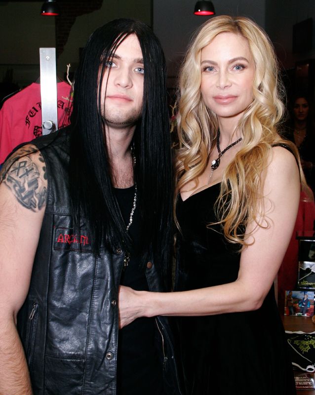 Weston Cage y su madre