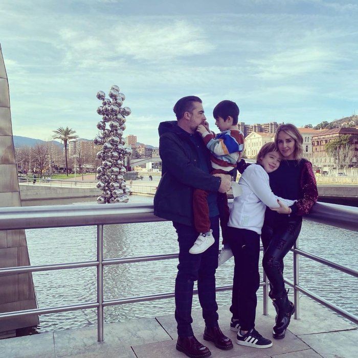 Jimena Pérez \'La Choco\' y su familia