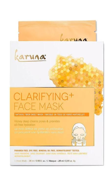 sheet mask para el rostro de karuna