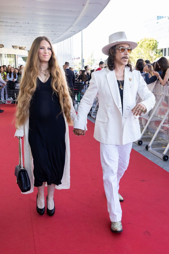 MADRID, SPAIN - APRIL 22: Oscar Jaenada arrives at the Platino Awards for Ibero-American Cinema 2023 at IFEMA Palacio Municipal on April 22, 2023 in Madrid, Spain. (Photo by Aldara Zarraoa/Getty Images)