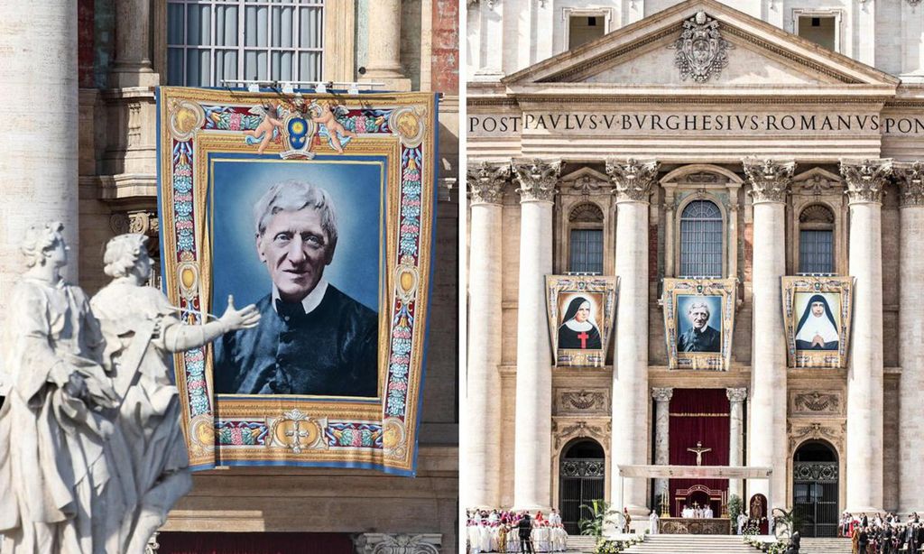 
El exanglicano John Henry Newman (a la izquierda) fue canonizado en el año 2019El Papa Francisco ha reconocido que George Spencer -Padre San Ignacio de San Pablo- ha vivido como un héroe las “virtudes cristianas”.
