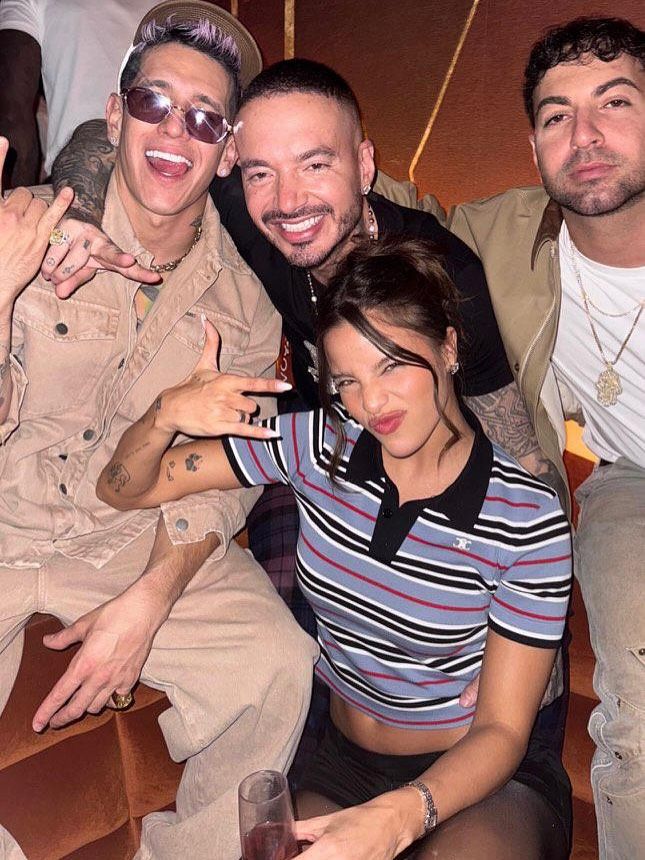J. Balvin compartió una imagen en la fiesta de Carlos Alcaraz en Nueva York
