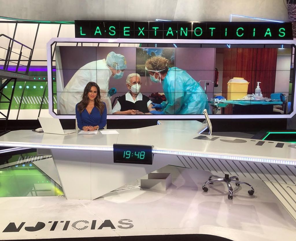 Marina Valdés, presentadora de 'Más vale tarde'