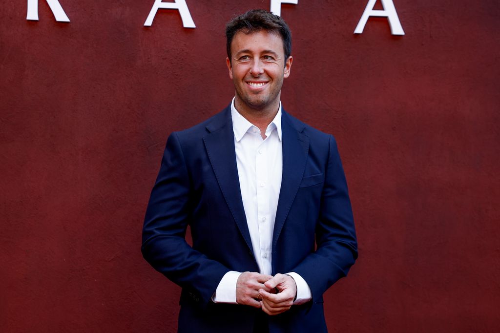 Matías Prats Jr en la presentación del documental de Rafa Nadal