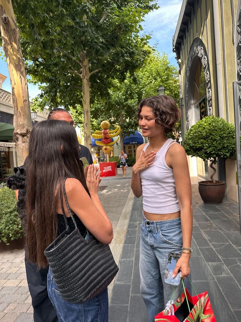 Zendaya en las Rozas Village