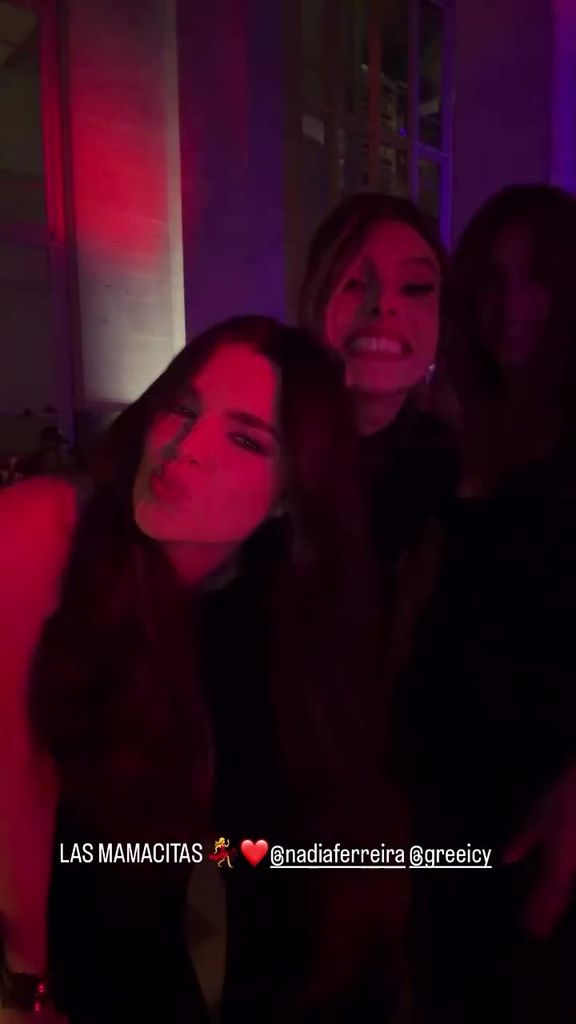 Nadia, Lele y Greeicy, el 'club de mamacitas' dijo presente.