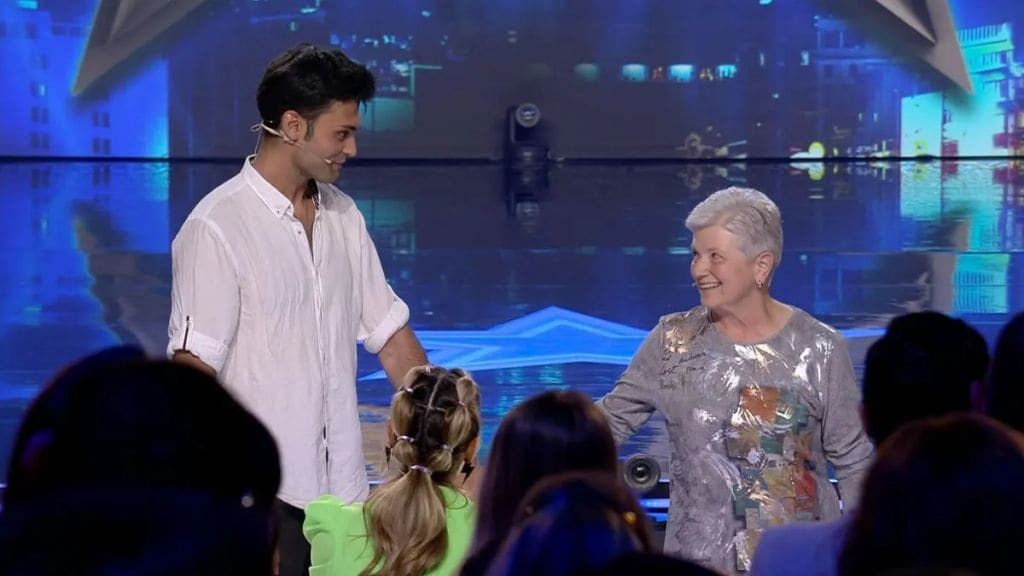 En 2022 Marco hacía su primera aparición en televisión: fue en 'Got Talent' junto a su abuela