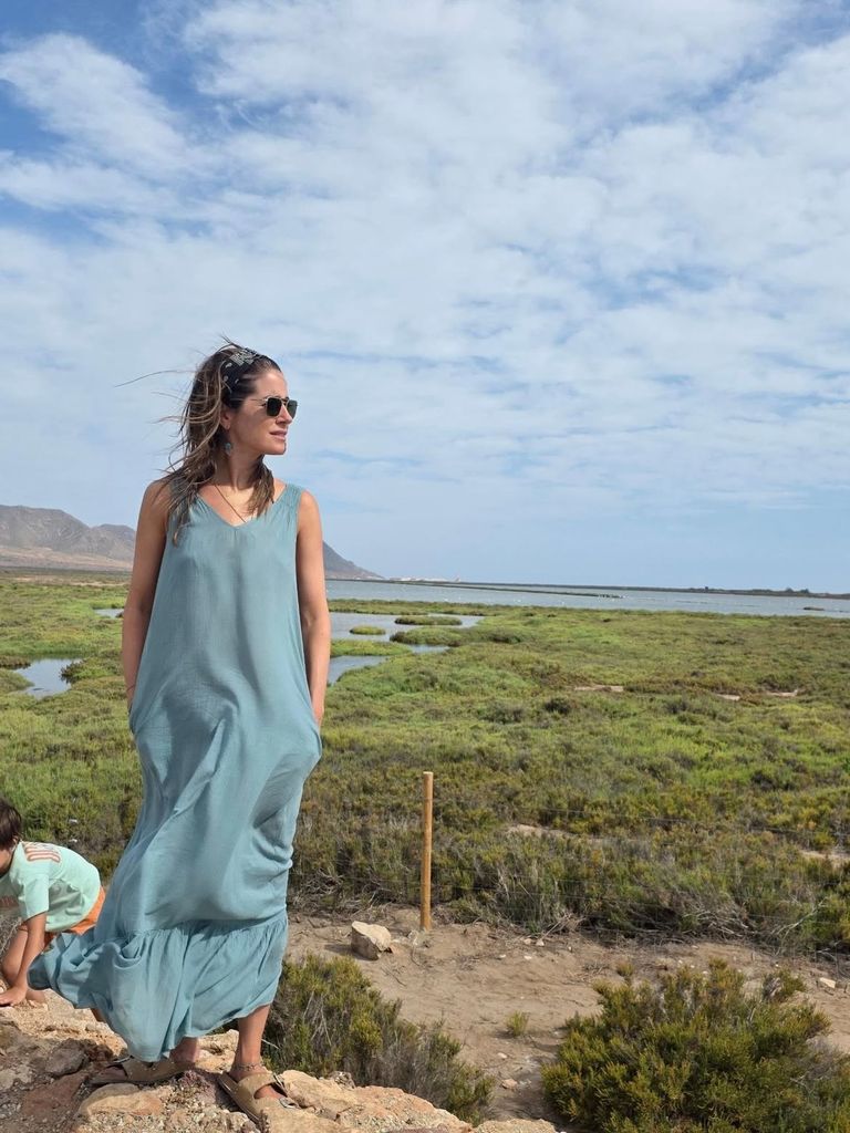 Isabel Jiménez desde su paraíso en Cabo de Gata