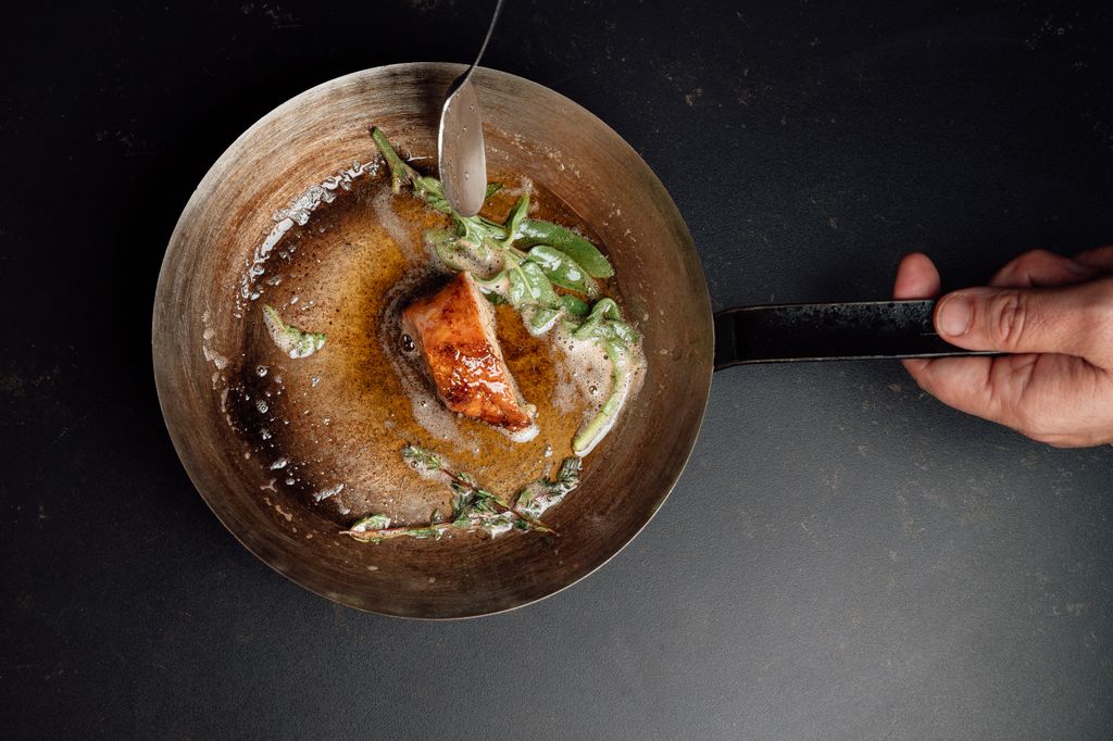Tradición y vanguardia. El cocinero Dani Carnero recupera los sabores de siempre y los lleva a la alta cocina sin perder sus raíces malagueñas.