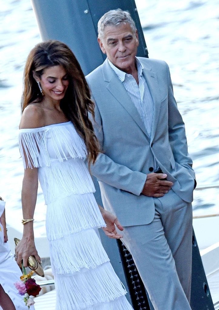 Amal y George Clooney