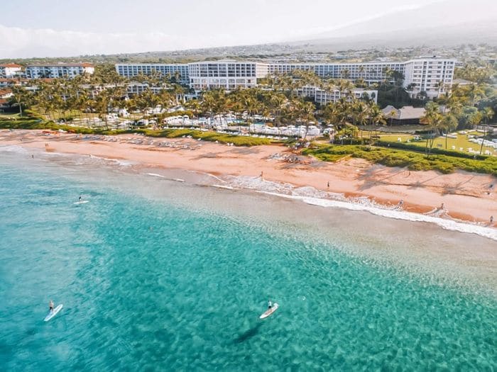 Hawai ha sido escenario de estas vacaciones de los hermanos Hilton