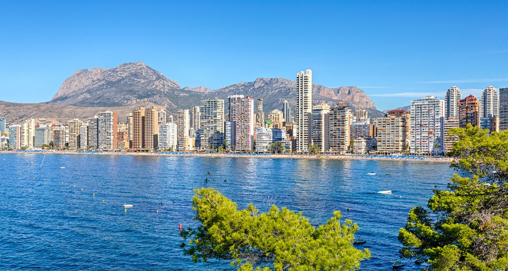 Skyline de Benidorm, Alicante